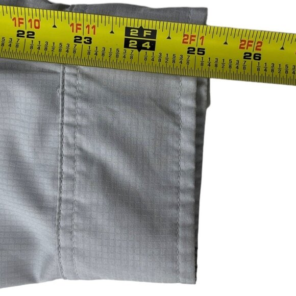 Columbia Men's PFG Button Front Ventilated Gray Long Sleeve Shirt Size XXL - Picture 9 of 16